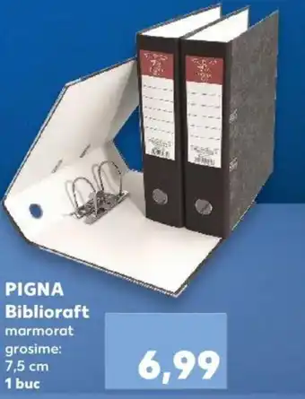 Kaufland Pigna biblioraft 7,5cm 1buc Ofertă