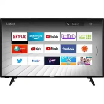Televizor led smart full hd vortex v40v850s, 101cm