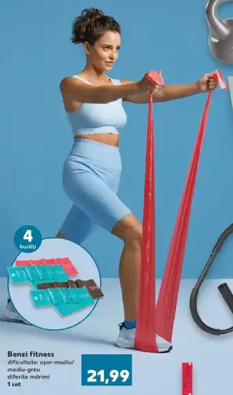 Kaufland Benzi fitness 1set Ofertă