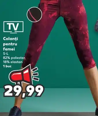 Kaufland Colanți pentru femei s-l 82% poliester, 18% elastan 1buc Ofertă