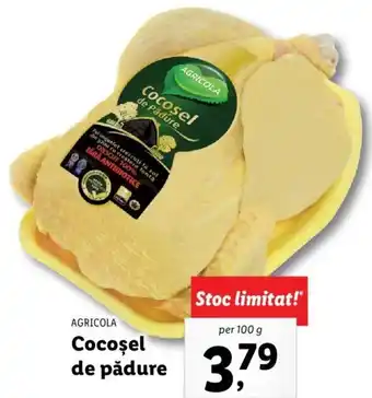 Lidl Agricola cocoșel de pădure per 100g Ofertă
