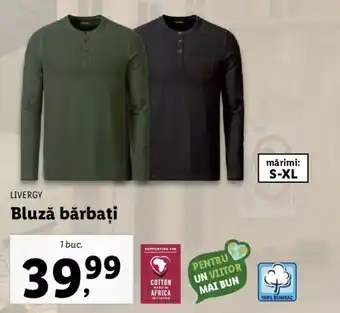 Lidl Livergy bluză bărbați 1 buc Ofertă