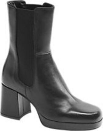 Deichmann Botine tip chelsea cu toc 5th avenue de dama Ofertă