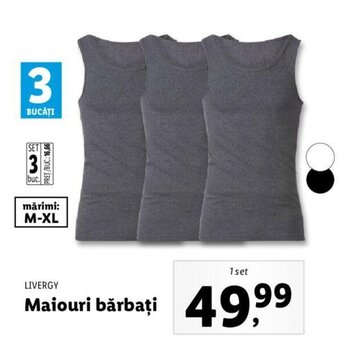Lidl Livergy maiouri bărbați 3 bucăți 1 set Ofertă