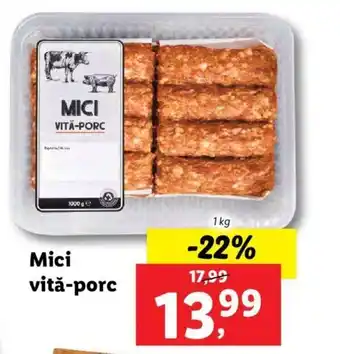 Lidl Mici vită-porc 1kg Ofertă