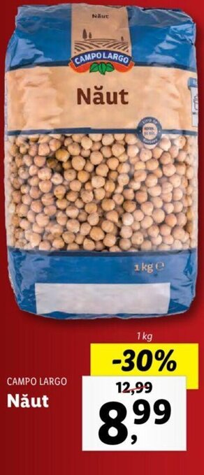 Lidl Campo largo năut 1kg Ofertă