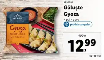 Vitasia găluște gyoza pui - porc 400g