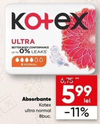 PROFI Kotex ultra normal absorbante 8buc. Ofertă