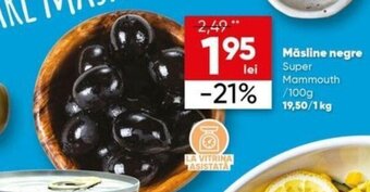 PROFI Măsline negre 100g Ofertă