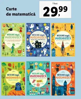 Lidl Carte de matematică 1 buc Ofertă