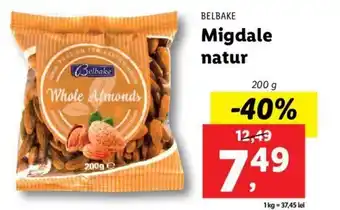 Belbake migdale natur 200g