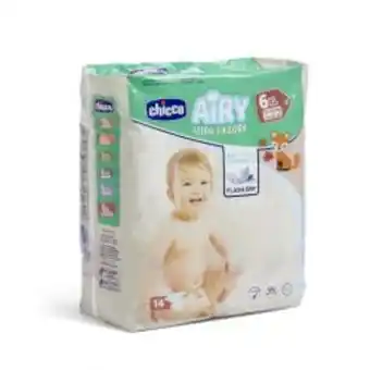 Chicco Scutece chicco airy ultra fit & dry xl, nr.6, 15-30kg, 14buc Ofertă