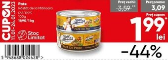 PROFI Răsfăț de la mărioara pate 100g Ofertă