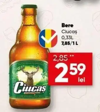 Ciucaș bere 0,33l