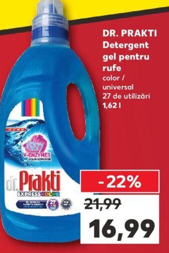 Kaufland Dr. prakti detergent gel pentru rufe 1,62l Ofertă