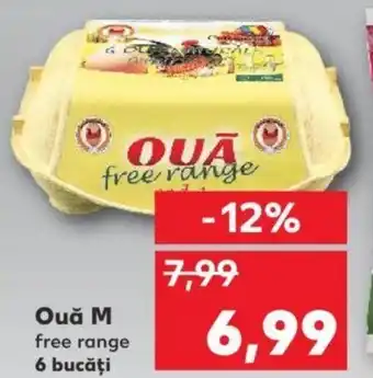 Kaufland Ouă M 6 bucăți Ofertă