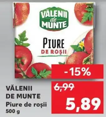 Vălenii de munte piure de roșii 500g