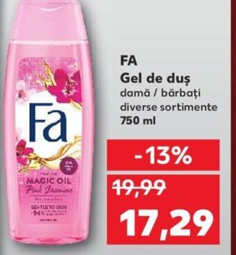 Kaufland Fa gel de duș 750ml Ofertă