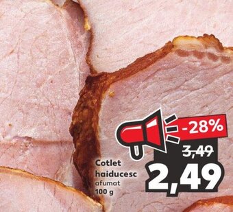 Kaufland Cotlet haiducesc 100g Ofertă