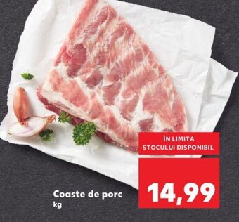Kaufland Coaste de porc Ofertă