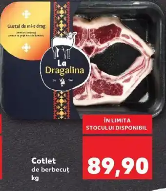 Kaufland Cotlet de berbecuț Ofertă