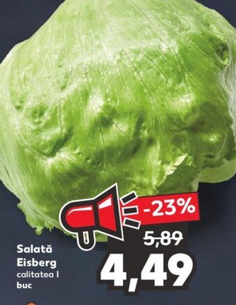 Kaufland Salată eisberg Ofertă