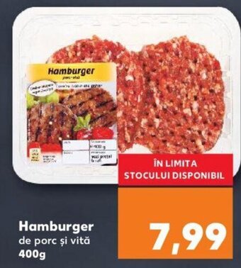 Kaufland Hamburger 400g Ofertă
