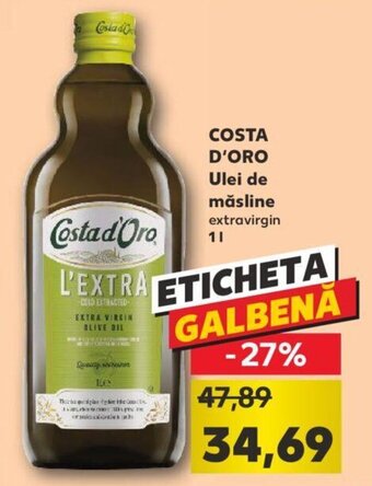 Kaufland Costa d'oro ulei de măsline 1l Ofertă