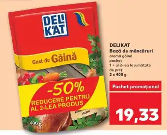 Kaufland Delikat bază de mâncăruri 2x 400g Ofertă