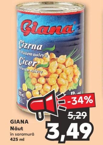 Kaufland Giana năut 425ml Ofertă