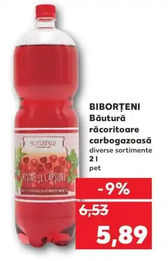 Kaufland Biborțeni băutură răcoritoare carbogazoasă 2l Ofertă