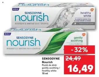 Kaufland Sensodyne nourish 75ml Ofertă