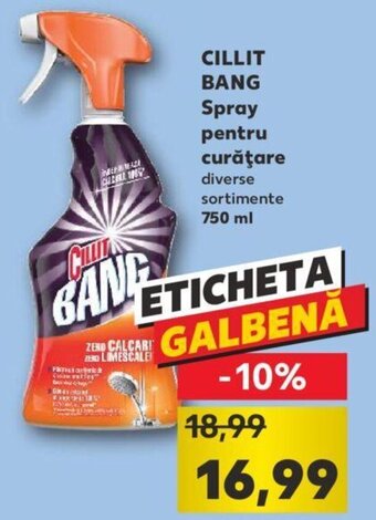Kaufland Cillit bang spray pentru curățare 750ml Ofertă