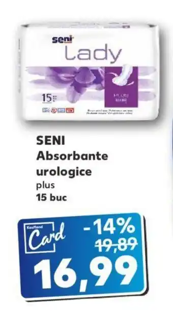 Kaufland Seni absorbante urologice 15buc Ofertă