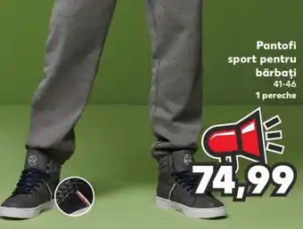 Kaufland Pantofi sport pentru bărbați 41-46 Ofertă