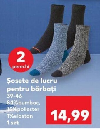 Kaufland Șosete de lucru pentru bărbați 39-46 Ofertă