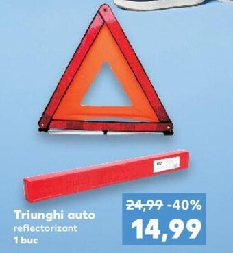 Kaufland Triunghi auto Ofertă