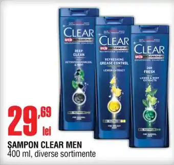 Cora Clear men Șampon 400 ml, diverse sortimente Ofertă