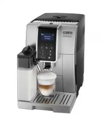 Espressor automat delonghi dinamica ecam 350.55.sb, 1450 w, 15 bar, argintiu/negru