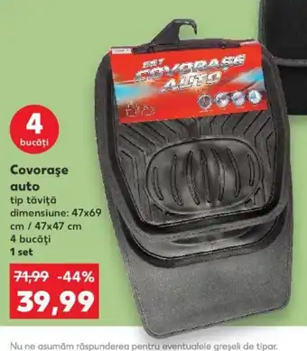 Kaufland Covorașe auto Ofertă