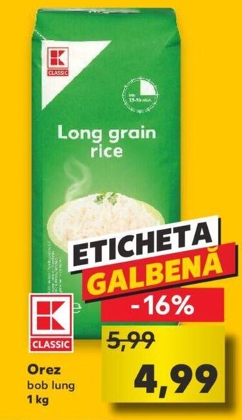 Kaufland Orez 1kg Ofertă