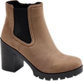 Deichmann Botine cu toc tip chelsea cu toc graceland de dama Ofertă