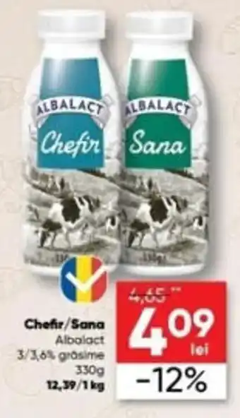 PROFI Albalact chefir/sana 330g Ofertă