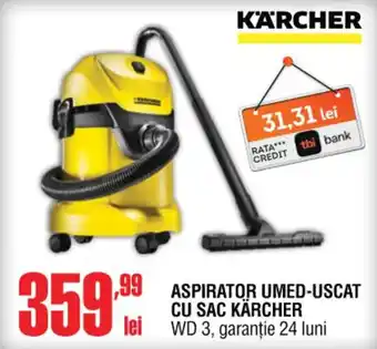 Cora Karcher aspirator umed-uscat cu sac kärcher Ofertă