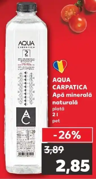 Aqua carpatica apă minerală naturală 2l pet