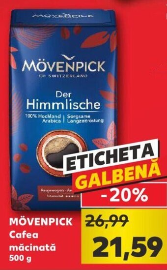 Kaufland Mövenpick cafea măcinată 500g Ofertă