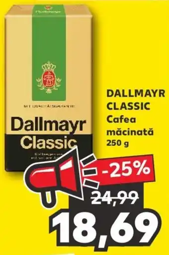 Kaufland Dallmayr classic cafea măcintă 250g Ofertă