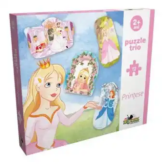 Noriel Puzzle trio noriel - printese (12 piese) Ofertă