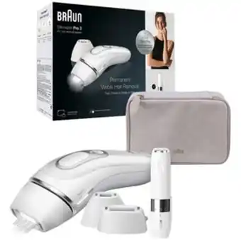 Altex Epilator ipl braun ipl pl3139, retea, 300.000 pulsatii, alb Ofertă