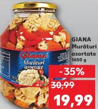 Giana murături asortate 1650g
